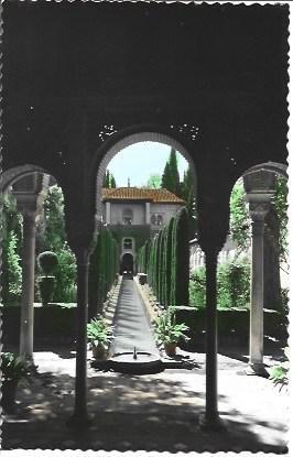 POSTAL A4388: El Generalife de Granada