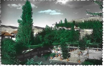 POSTAL A4382: Jardines de la Alhambra de Granada
