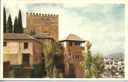 POSTAL A4386: Peinador de la Reina en la Alhambra