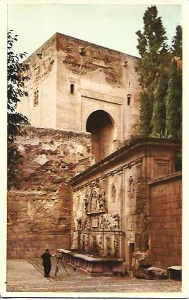 POSTAL A4387: Puerta de Justicia de la Alhambra