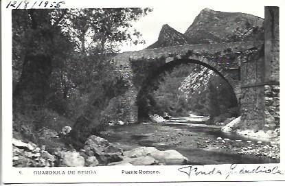 POSTAL A4369: Puente romano en Guardiola de Berga