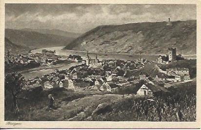 POSTAL A4451: Vista de Bingen