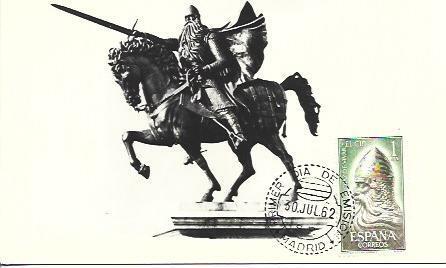 POSTAL A4418: Burgos. Monumento al Cid Campeador