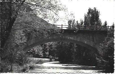 POSTAL A4368: Puente de Cal Blau en Guardiola de Berga