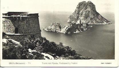 POSTAL A4366: Torre del Pirata en Ibiza