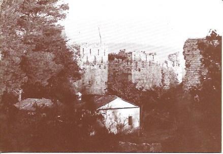 POSTAL A4316: Vista parcial de la Muralla de Girona