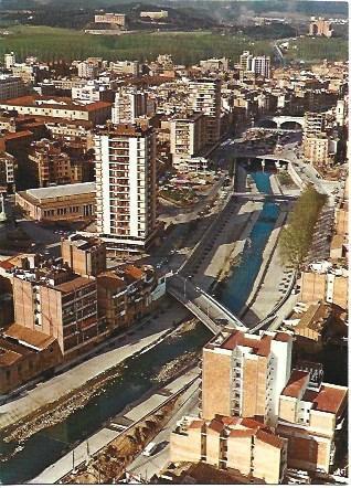 POSTAL A4320: Vista aerea de Girona