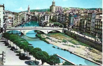 POSTAL A4296: Rio Onyar en Girona