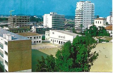 POSTAL A4349: Vista parcial de Huelva