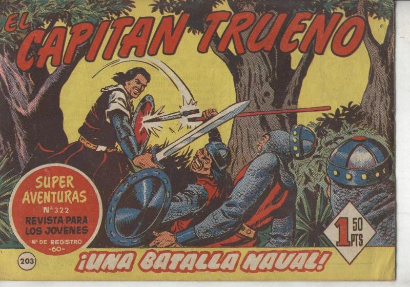 El Capitan Trueno original numero 203