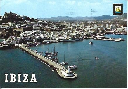 POSTAL A4355: Puerto de Ibiza