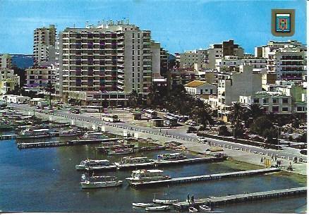 POSTAL A4356: Vista de San Antonio en Ibiza