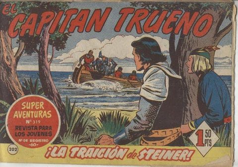 El Capitan Trueno original numero 202