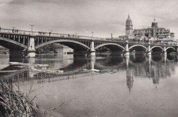 POSTAL PV06646: Puente Nuevo y vista parcial de Salamanca