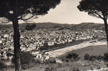 POSTAL PV06640: Vista frontal desde la montaña de Sant Feliu de Guixols
