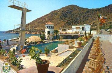 POSTAL PV06714: Piscina Club Moli Blau en Rosas, Gerona