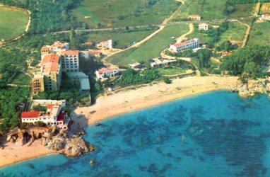 POSTAL PV06730: Vista aerea de una de las playas de Playa D'Aro