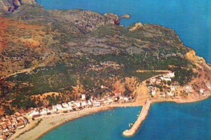 POSTAL PV06689: Vista aerea de la costa de La Escala