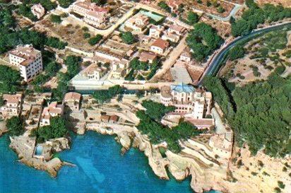 POSTAL PV06688: Vista aerea parcial de Cala Mayor en Mallorca