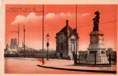 POSTAL PV06511: Orleans. Statue de Jeanne d'Arc aux Tourellles