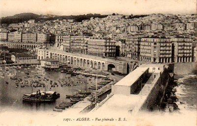 POSTAL PV06464: Alger. Vue generale