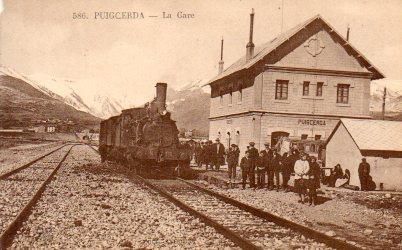 POSTAL PV06492: Puigcerda La Gare