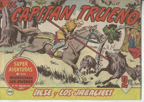 El Capitan Trueno original numero 409