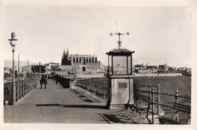 POSTAL PV06577: Paseo de la Riba en Palma de Mallorca