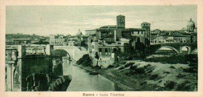 POSTAL PV06541: Roma. Isola Tiberina