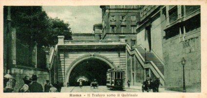 POSTAL PV06544: Roma. Il Traforo sotto il Quirinale