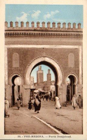 POSTAL PV06911: Fez Medina, Porte Doujeloud