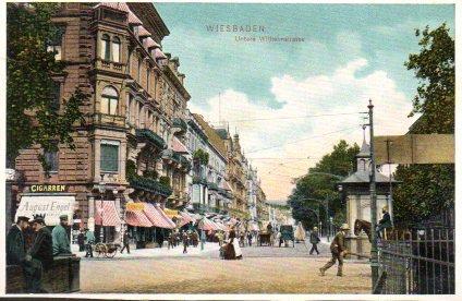 POSTAL PV06933: Wiesbaden. Untere Wilhelmstrasse