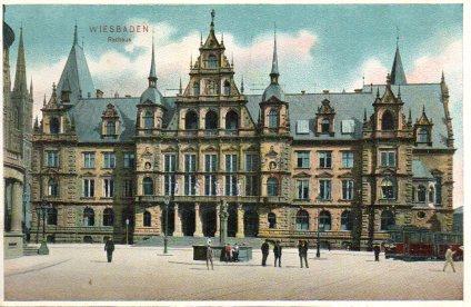POSTAL PV06937: Wiesbaden. Rathaus