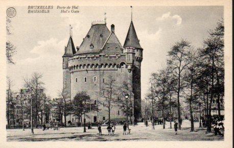 POSTAL PV06907: Bruxelles, Porte de Hal