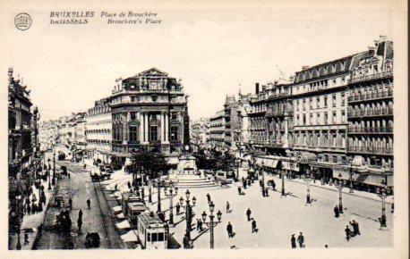POSTAL PV06903: Bruxelles, Place de Brouckere