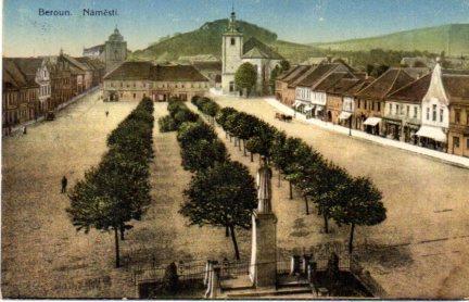 POSTAL PV06983: Beroun. Namesti