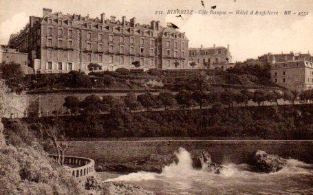 POSTAL PV07006: Biarritz. Hotel d'Angleterre