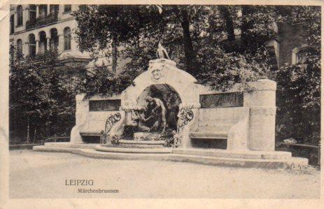 POSTAL PV07009: Leipzig. Marchenbrunnen