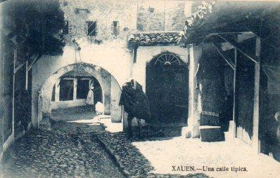 POSTAL PV06954: Xauen, una calle tipica