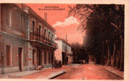 POSTAL PV06972: Boufarik. Rue Amiral Courbet