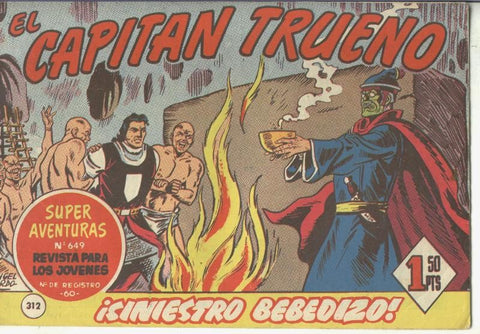 El Capitan Trueno original numero 312