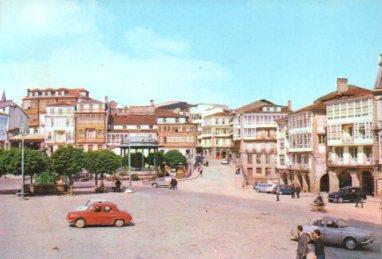 POSTAL PV06779: Plaza Garcia Hermanos en Betanzos