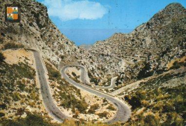 POSTAL PV06770: Carretera de Sa Calobra en Mallorca