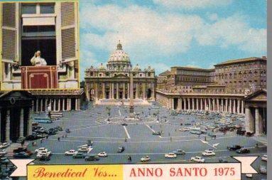 POSTAL PV06753: Basilica di S. Pietro, anno Santo 1975
