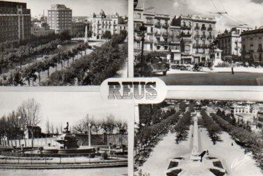 POSTAL PV06760: Vistas varias de Reus, Tarragona