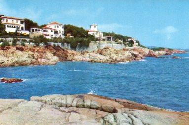 POSTAL PV06756: Casas en S'Agaro en la costa de San Feliu de Guixols