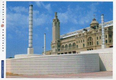 POSTAL PV06849: Detalle Estadio Olimpico de Montjuic, Barcelona (ver descripcion)