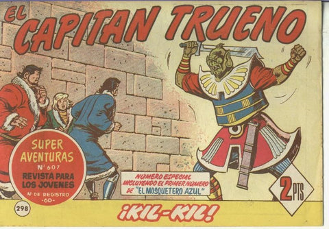 El Capitan Trueno original numero 298