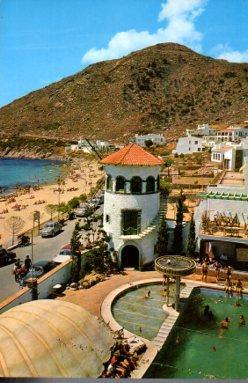 POSTAL PV06842: Piscina del Hotel en Cala Canyelles, Rosas