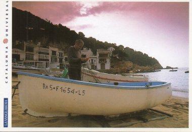 POSTAL PV06857: Amanecer en la playa de Tamariu (ver descripcion)